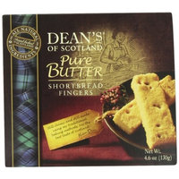 Brands of Britain Dean's of Scotland Pure Butter Shortbread Fingers, 4.6 oz 6 count (Pack of 5)