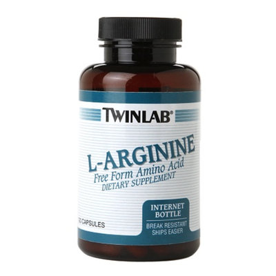 Twinlab L-Arginine Free Form Amino Acid, Capsules