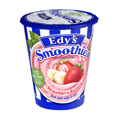 Edy's Smoothies Strawberry Banana Frozen Smoothie Mix