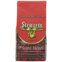 Stewarts Stewart's Coffee Private Blend Ground Bag, 12-Ounce (Pack of 3)