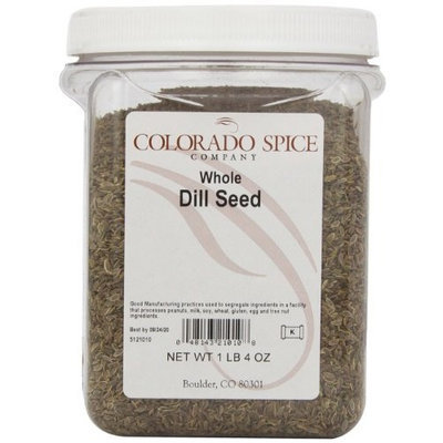 Colorado Spice Dill Seed, Whole, 20-Ounce Jars (Pack of 2)