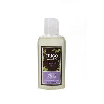 Hugo Naturals Travel Size Shower Gel, French Lavender, 2 Ounce