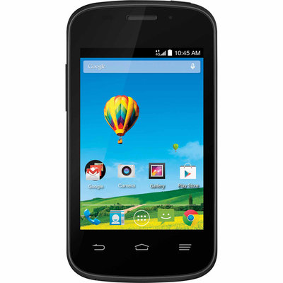 T-mobile Prepaid - Zte Zinger No-contract Cell Phone - Black