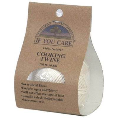 If You Care J25031 Natural Cooking Twine, 200-Feet
