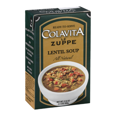 Colavita All Natural Soup Lentil