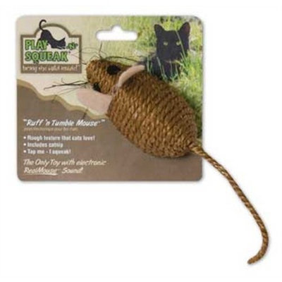 Our Pet's OurPets Play-N-Squeak Ruff-N-Tumble Sisal Cat Toy