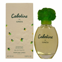 Gres Cabotine Eau de Toilette Spray, 1.7 fl oz