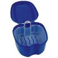 Orafix Premium Denture Bath - Keep dentures safe and clean 2 Pack
