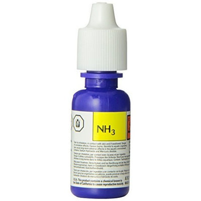 Nutrafin Ammonia Freshwater Reagent Refill for Aquarium, 18ml
