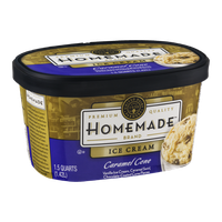 United Dairy Farmers Homemade Brand Ice Cream Caramel Cone