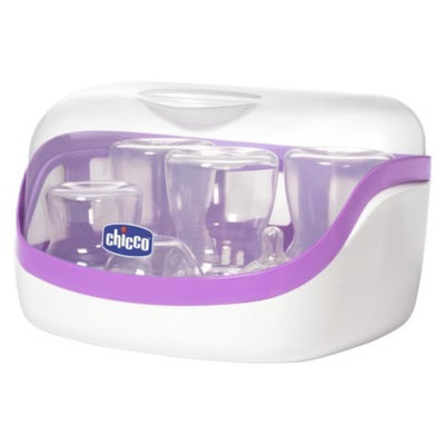 Chicco NaturalFit Microwave Steam Baby Bottle Sterilizer -
