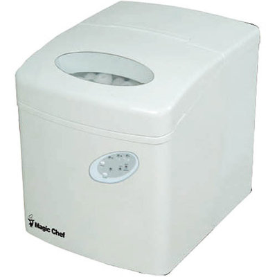 Magic Chef MAGIC CHEF MCIM22TW 27-lb Portable Mini Ice Maker (White) MCPMCIM22TW