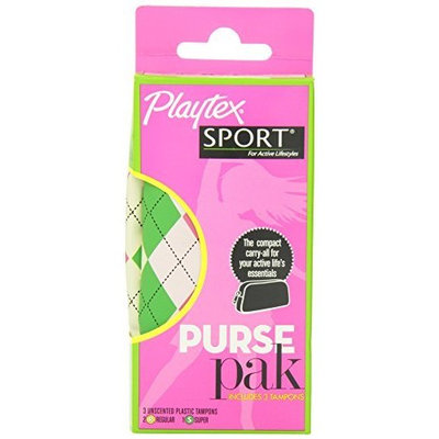 Playtex Sport Playtex Sport Purse Pack With Tampons, 3 Count (Pack of 3)