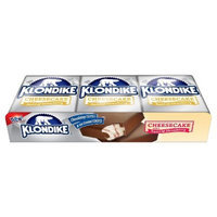Klondike Cheesecake with a Swirl of Strawberry Ice Cream Bars 6 ct