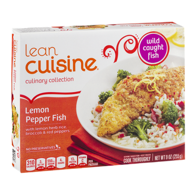 Lean Cuisine Culinary Collection Lemon Pepper Fish