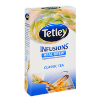 Tetley Infusions Real Brew Classic Tea Liquid Iced Tea Stix - 6 CT