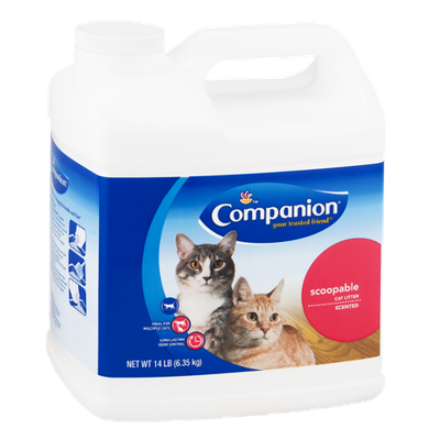Companion Cat Litter Scoopable Scented