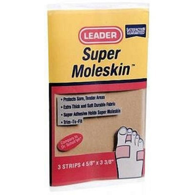 Antifungal Leader Moleskin Pads 3 ct.