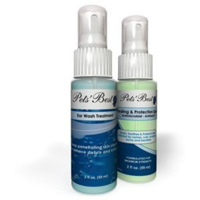 Pets'bestrx Ear Mite Treatment Pack for Eliminating Ear Mites