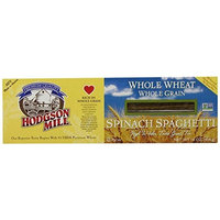 Hodgson Mill Whole Wheat Spinach Spaghetti, 16-Ounce (Pack of 12)