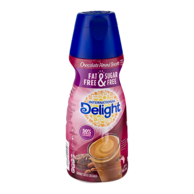International Delight Gourmet Coffee Creamer Chocolate Almond Biscotti