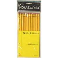 A+ Childsupply Pencils - 12 pack - No. 2 lead.(Case of 48)