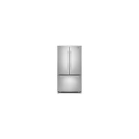 Monochromatic Stainless Steel Whirlpool(R) 25 cu. ft. French Door Refrigerator with Interior Water Dispenser