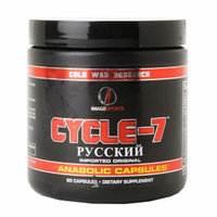 Image Sports CYCLE-7 Anabolic Capsules, 60 ea