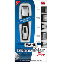 WAHL Home Products Groomsman Pro Rechargeable Grooming Kit