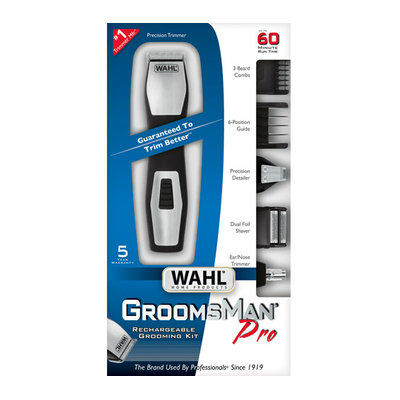 WAHL Home Products Groomsman Pro Rechargeable Grooming Kit