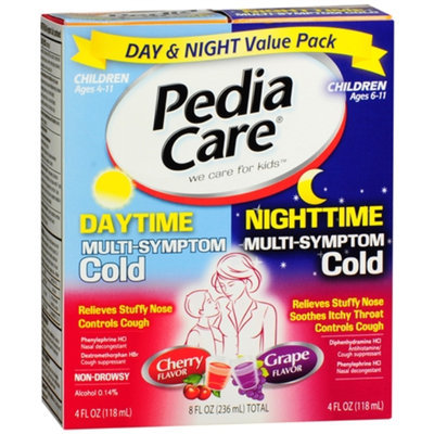 PediaCare Multi-Sympton Daytime/NightTime Value Pack (2 x 4 oz)