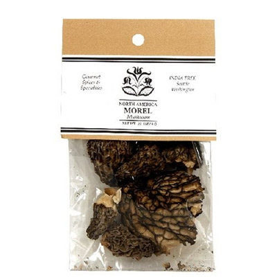 India Tree Morel Mushrooms, .35 oz (Pack of 2)
