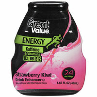 Great Value Energy Strawberry Kiwi Drink Enhancer