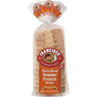 Francisco International French Thick Sliced Sesame Bread, 16 oz