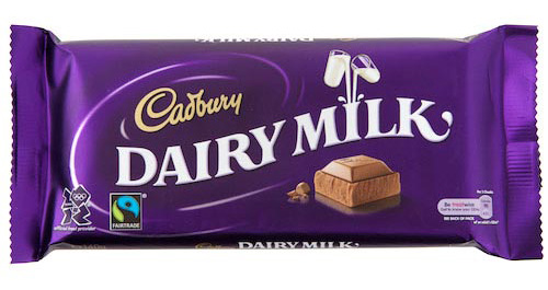 Cadbury Dairy Milk Candy Bar