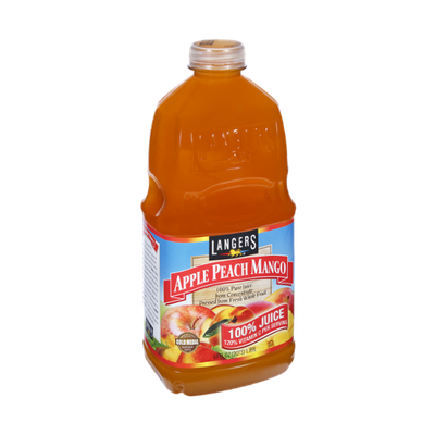 Langers Apple Peach Mango 100% Pure Juice