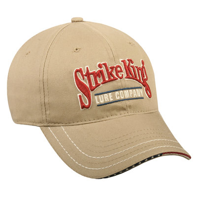 Strike King Khaki Velcro Hat Multi One size