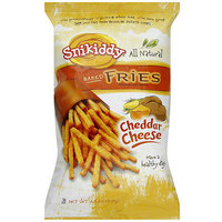 Snikiddy Cheddar Cheese Baked Fries, 4.5 oz (Pack of 12)