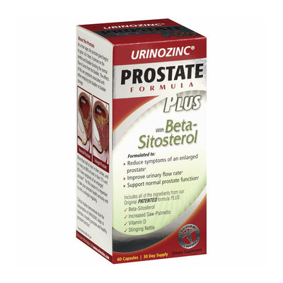 Urinozinc Plus Prostate Formula Capsules With Beta-Sitosterol