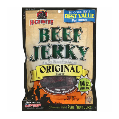 Hi Country Beef Jerky Original Flavor Beef Jerky