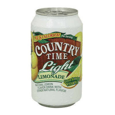 COUNTRY TIME Light LEMONADE in Can