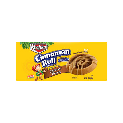 Keebler Cinnamon Roll Cookie Caramel Pecan