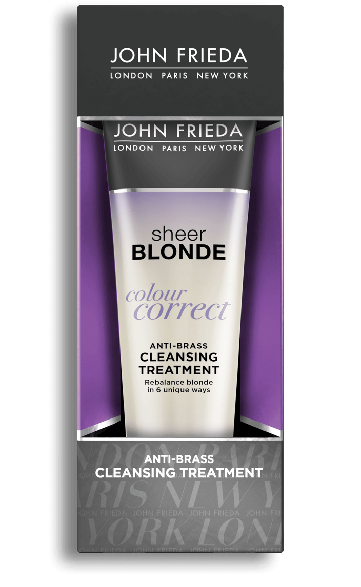 John Frieda® Sheer Blonde Color Correct Anti-Brass Cleansing Treatment