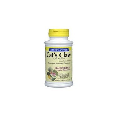 Nature's Answer Cat's Claw Inner Bark Standardized 60 Vegicaps