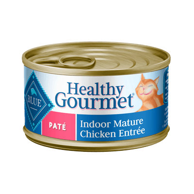 THE BLUE BUFFALO CO. BLUE™ Healthy Gourmet® Indoor Chicken Entrée For Mature Cats