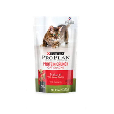 PRO PLAN® NUTRITION THAT PERFORM® Protein Crunch Cat Snack With Real Lamb