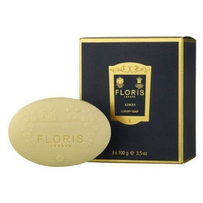 Floris Limes by Floris London 3 x 3.5 oz Luxury Soap