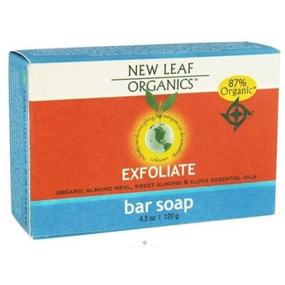 New Leaf Organics Bar Soap, Exfoliate, 4.2 oz