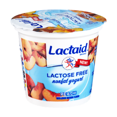 Lactaid Lactose Free Peach Nonfat Yogurt