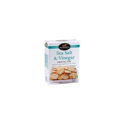 Snapdragon Foods Snapdragon Sea Salt & Vinegar Rice Crisps 6x3.5oz ( Value Bulk Multi-pack)